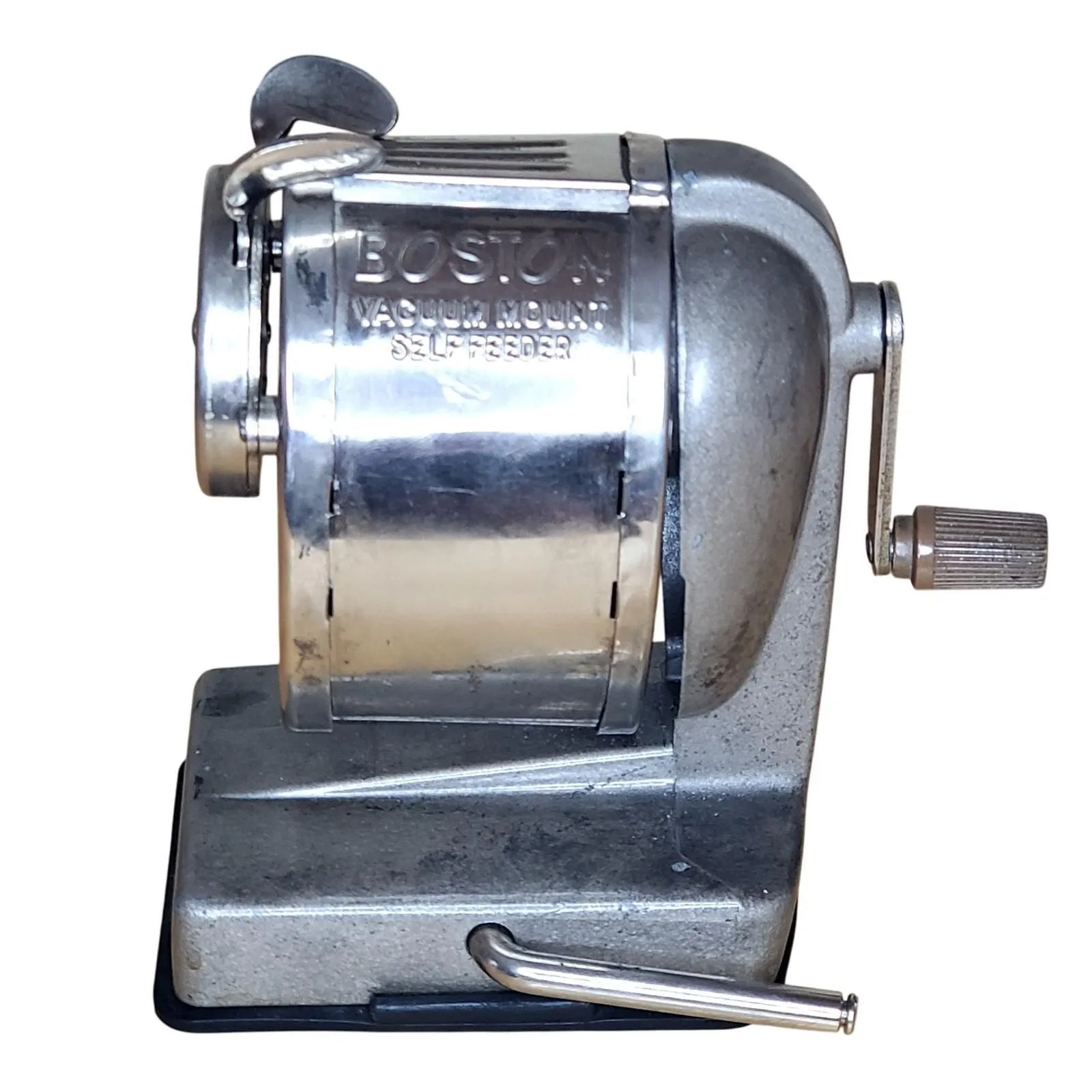Product image for Boston Vacuum Mount Self Feeder Pencil Sharpener Vintage