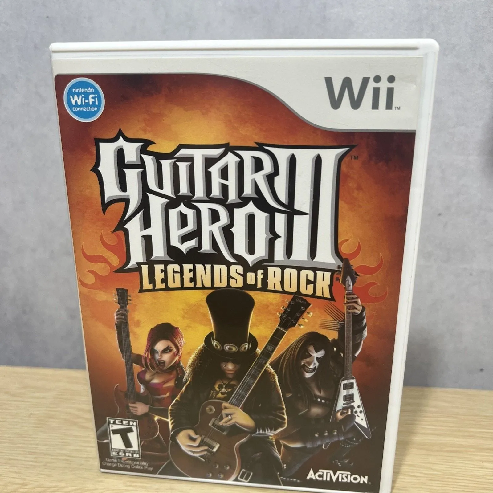 Product image for Guitar Hero III: Legends of Rock - Nintendo Wii (Not Manual)