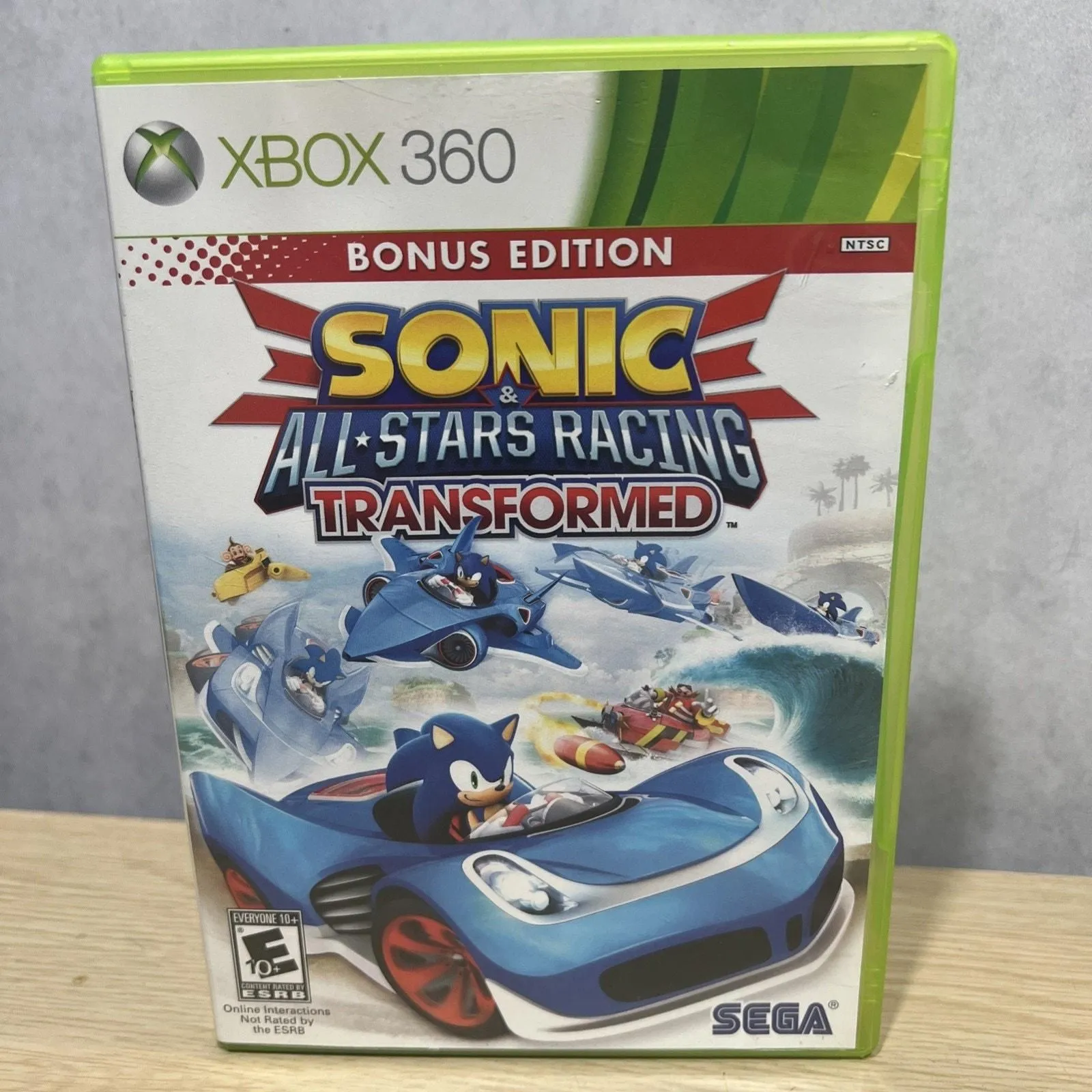 Product image for Sonic All Stars Racing Transformed (Xbox 360) Excellent CIB Complete & Tested