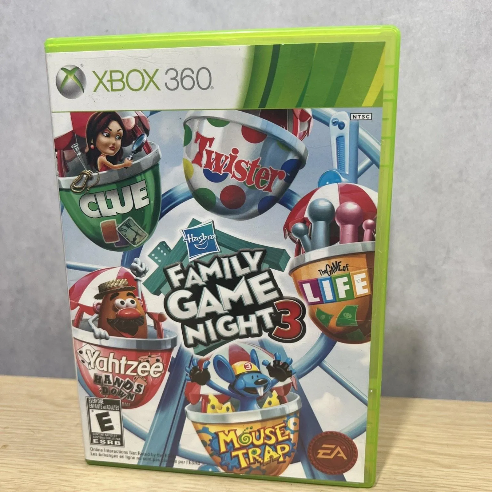 Product image for Hasbro Family Game Night 3 (Microsoft Xbox 360, 2010) Complete CIB - Tested
