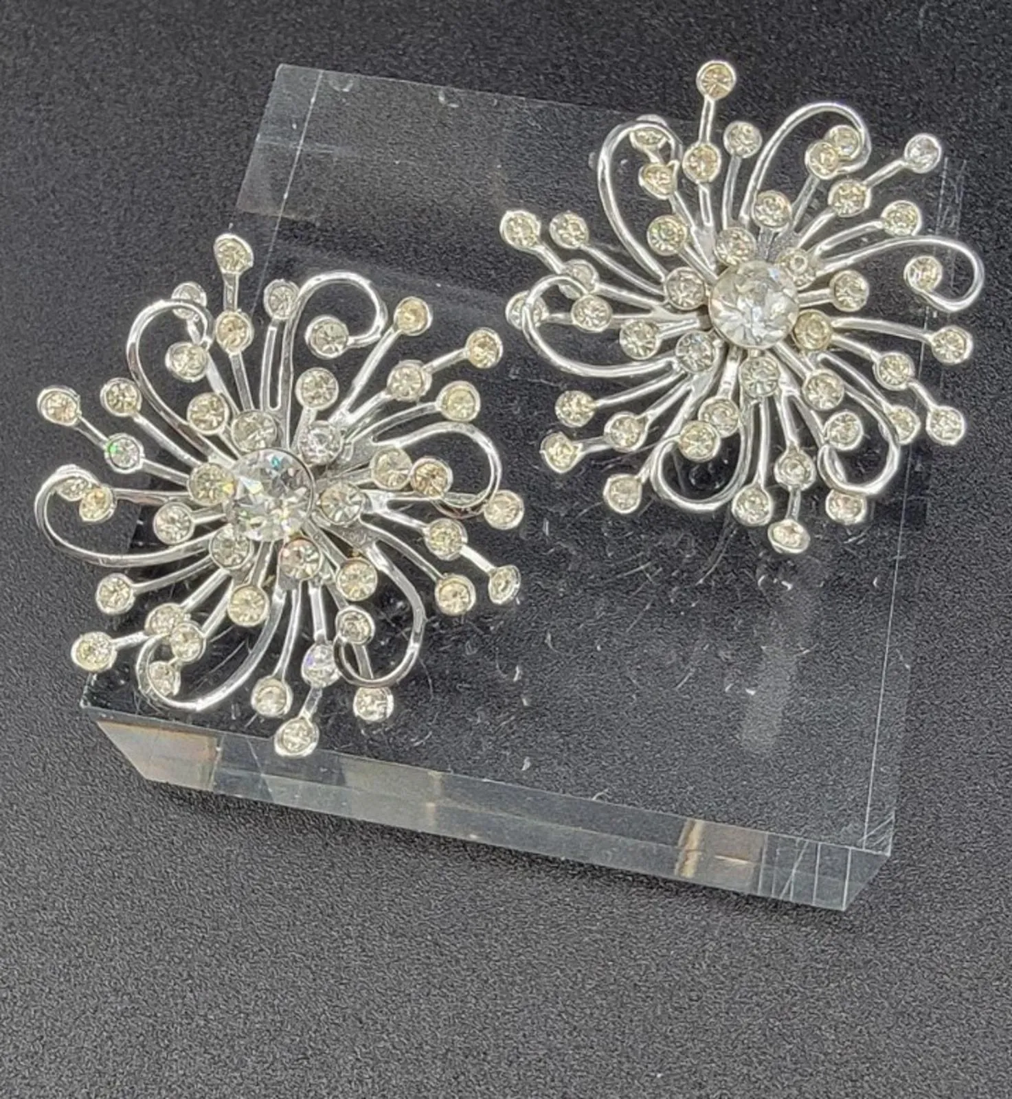 Product image for Vtg Sarah Coventry Stardust Earring Set