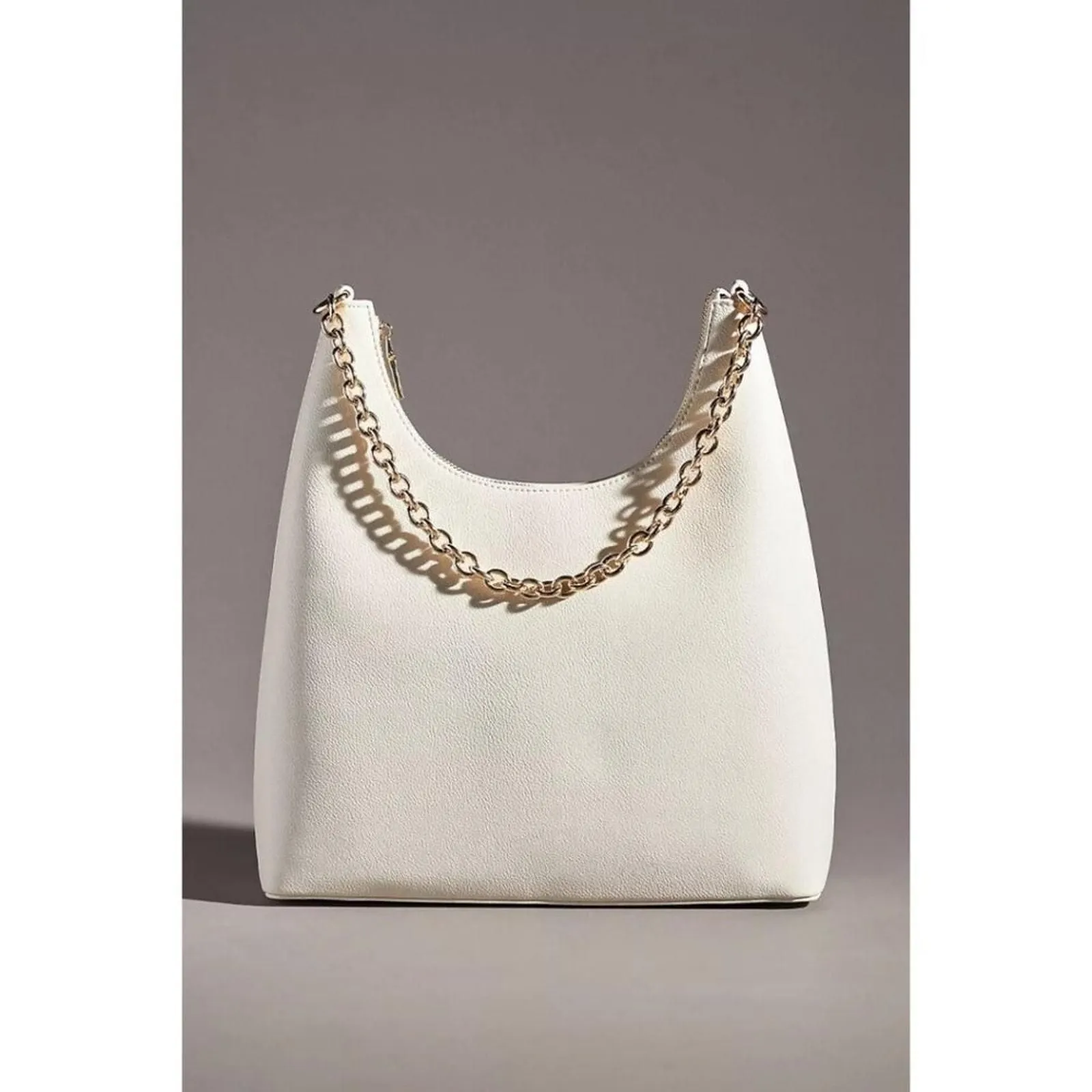 Product image for AOTA Anthropologie Darcy Shoulder Bag Recycled PU Chain Strap Vegan Leather