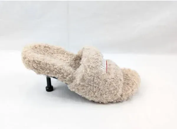 Product image for Balenciaga Furry Sandal | Shearling | 40EU (10W) | $995+