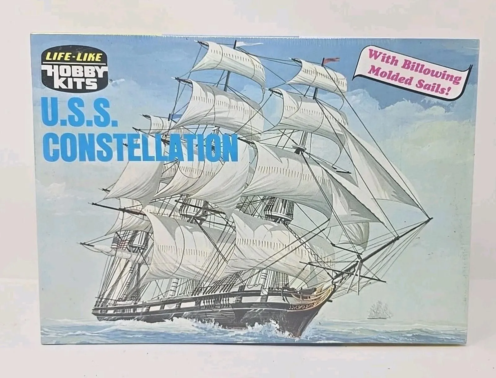 Product image for Life-Like Hobby Kits 09255 U.S.S. Constellation Model Kit Sealed New U145