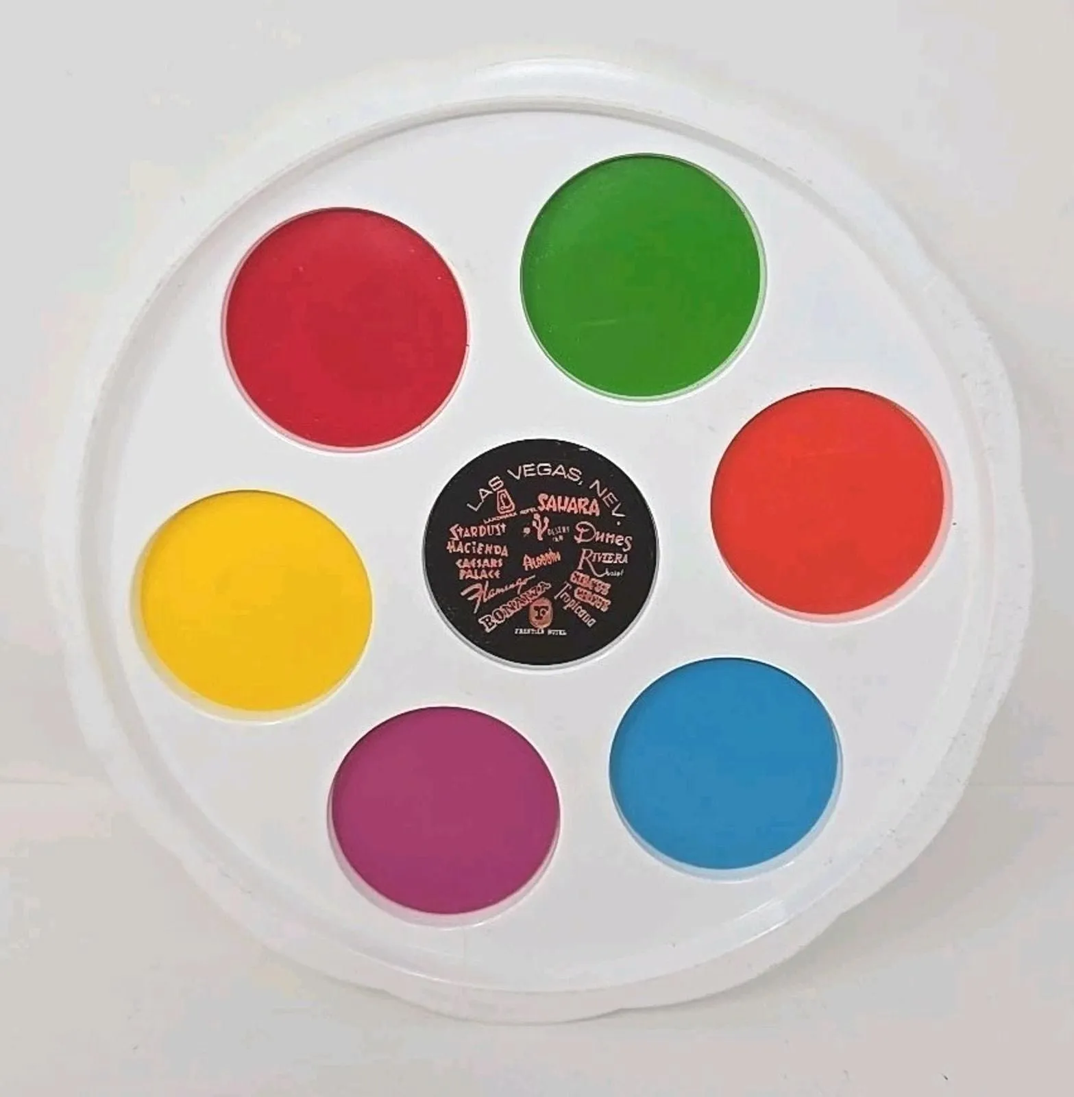 Product image for Vintage Las Vegas Souvenir Plastic Drink Tray Party U307