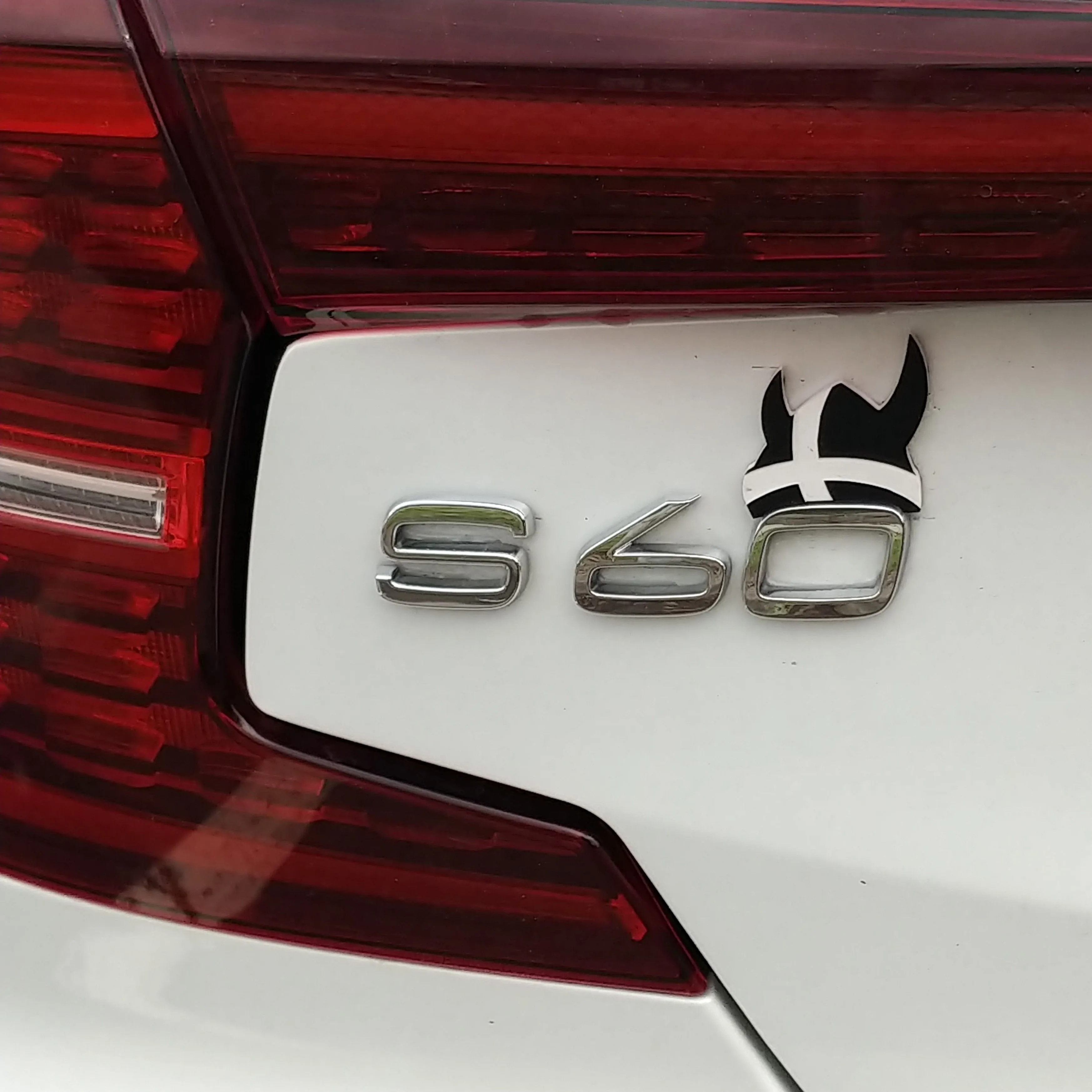 Product image for Viking Battle Helmet or Volvo decal