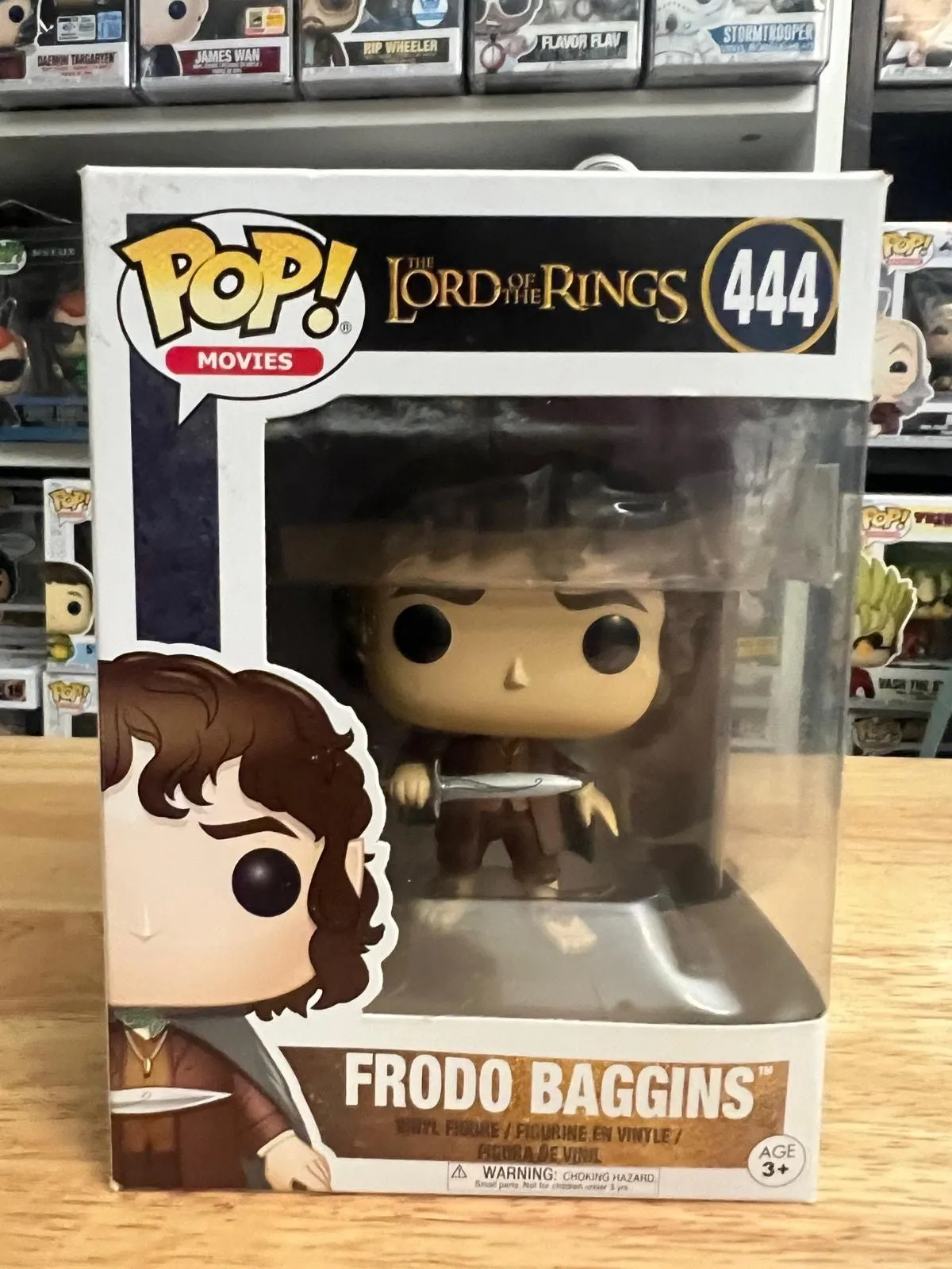 Product image for Frodo Baggins Funko Pop #444 Lord of the Rings LOTR Movies Books Hobbit Novels