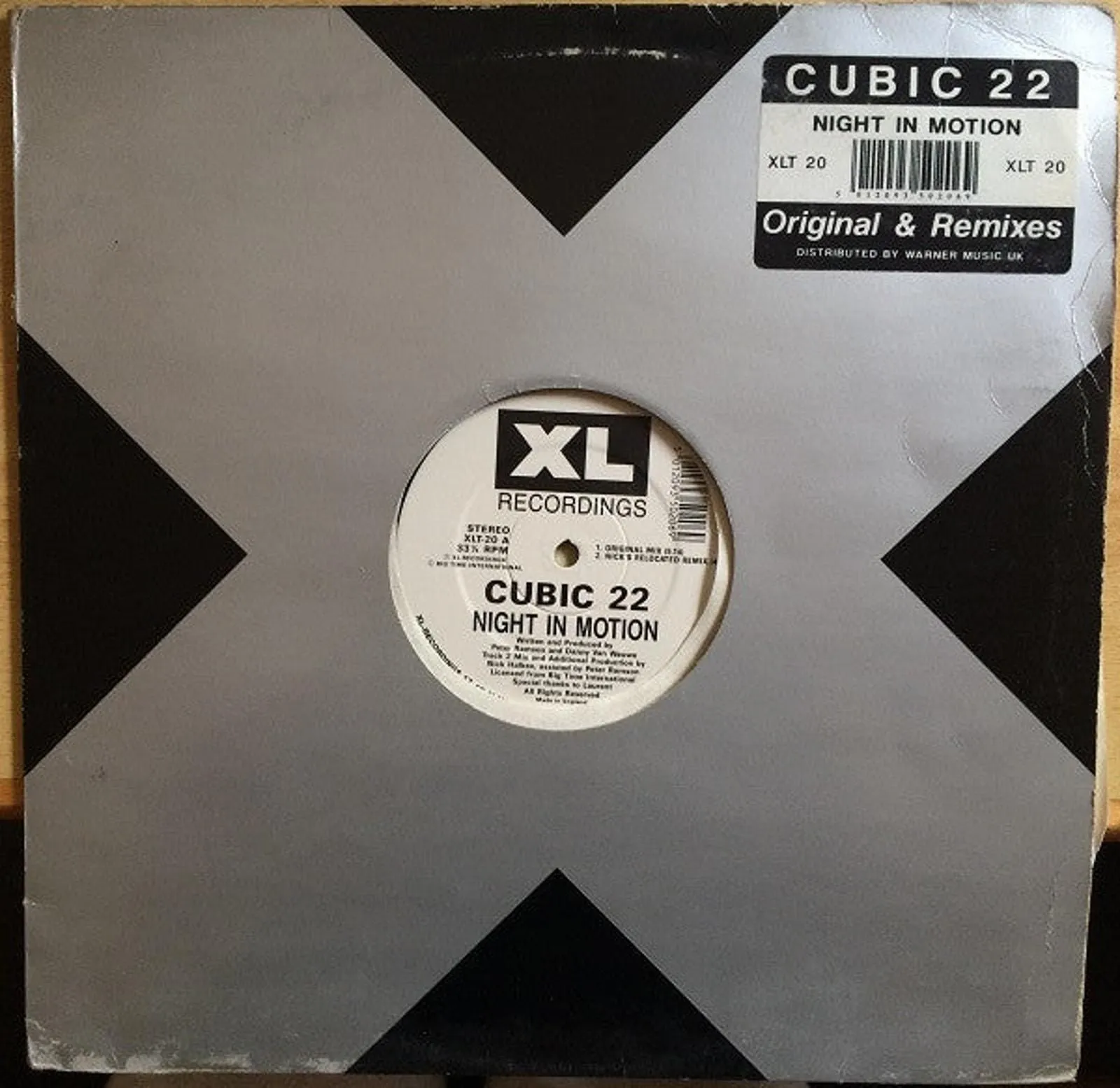 Product image for Cubic 22 - Night In Motion (12")