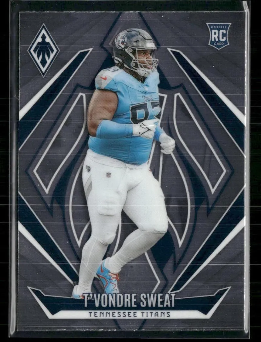 Product image for 2024 Panini Phoenix #245 T'Vondre Sweat Tennessee Titans Rookie