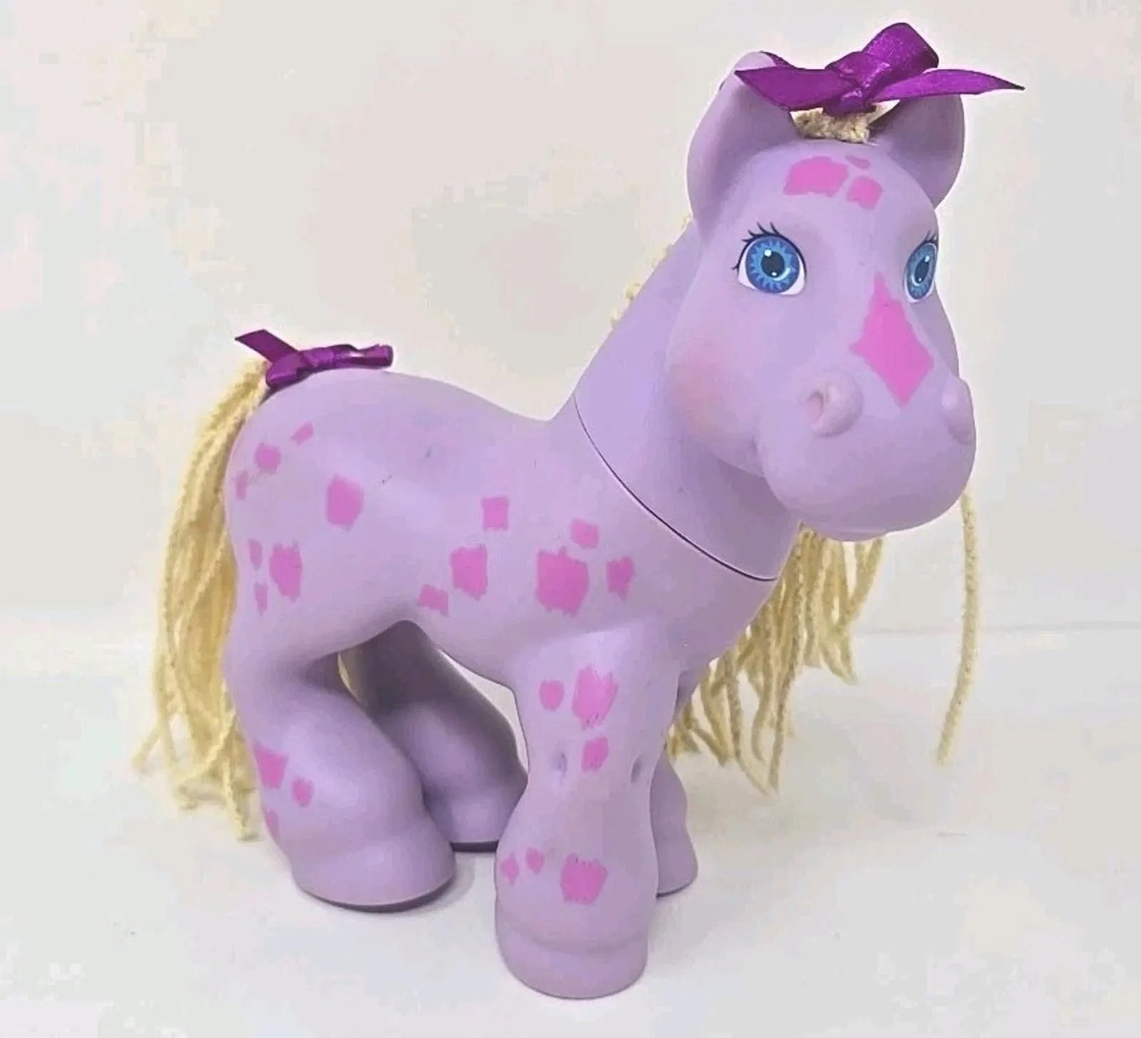 Product image for Vintage 1992 Cabbage Patch Pony Crimp N Curl CPK Hasbro Horse Purple U308