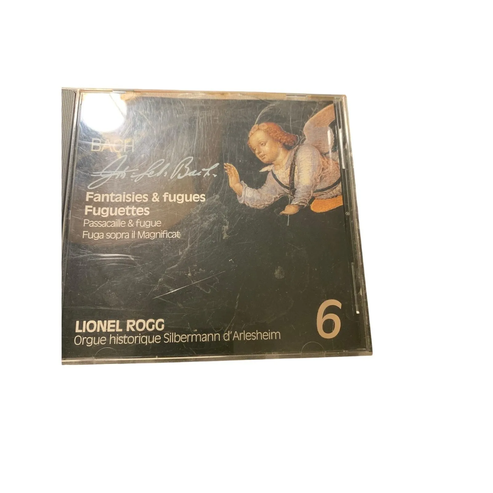 Product image for Lionel Rogg - Bach / L’euvre D’orgue / The Organ Works [CD 6]