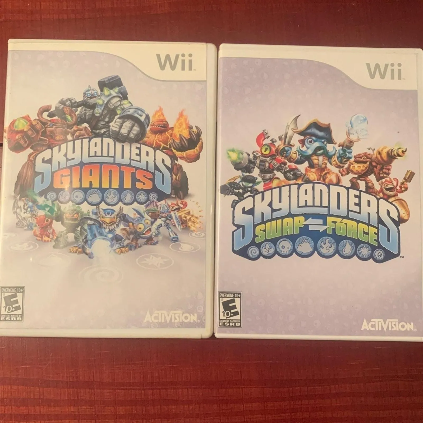 Product image for Wii Skylanders Giants & Swap Force No manuals Preowned