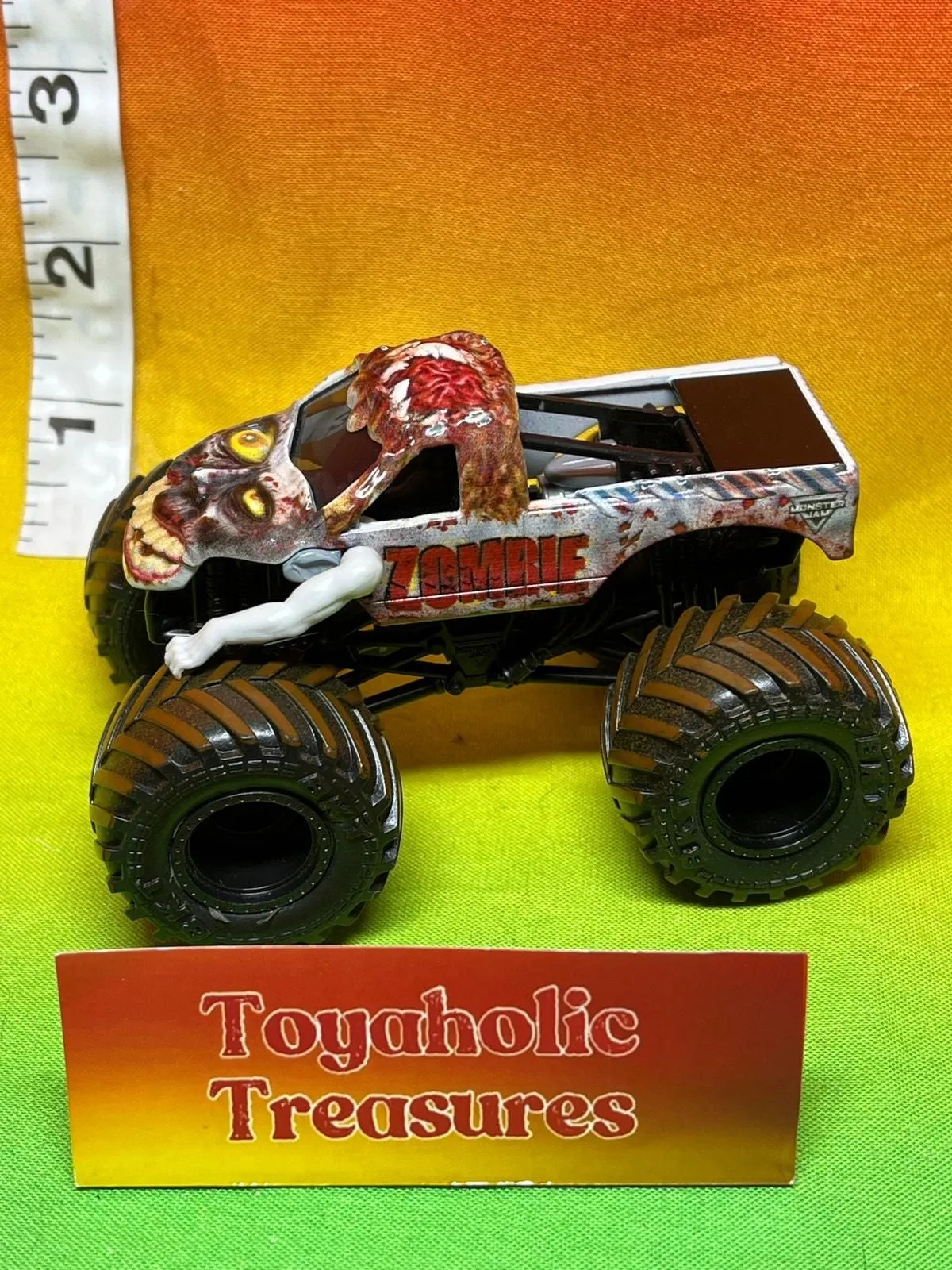 Product image for Monster Jam Zombie Mud Tires Truck