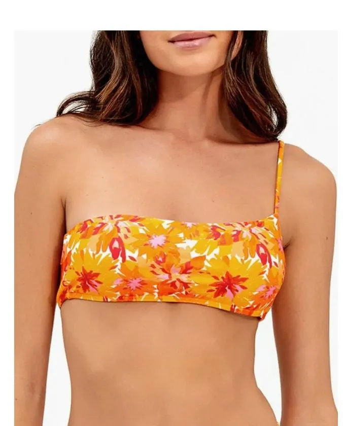 Product image for VIX Swimwear Lowana Floral Single Strap Bikini Top NEW D Cup - 120 - D cup - Tops - new-with-tags - Vix by Paula Hermanny