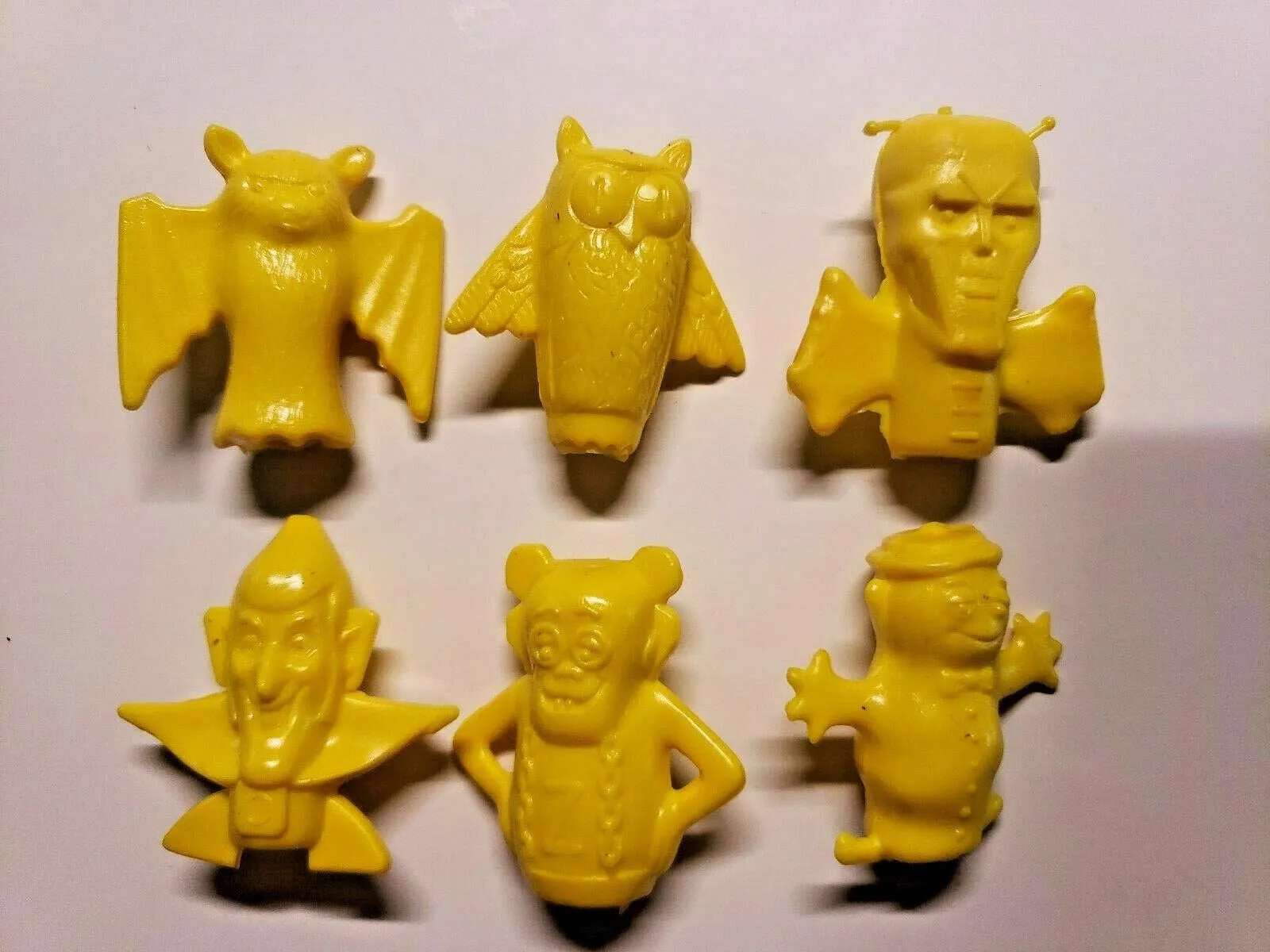 Product image for Vintage Boo Berry Count Chocula Frankenberry Pencil Toppers General Mills Yellow