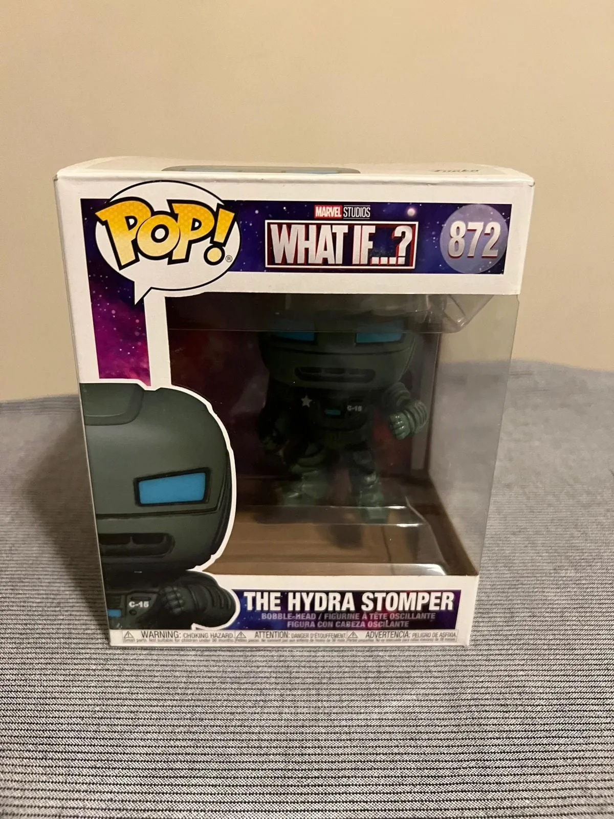 Product image for VAULTED Hydra Stomper Marvel What If Funko Pop #872 Disney Steve Rogers Iron Man