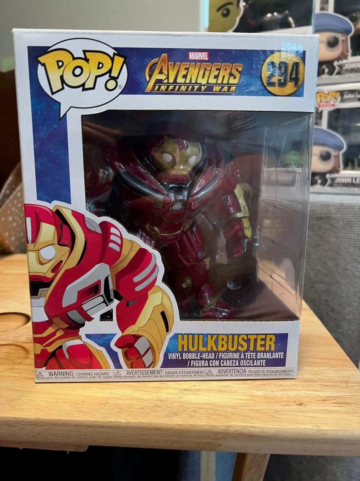 Product image for VAULTED Hulkbuster Funko Pop #294 Avengers Infinity War Marvel MCU Movies Iron