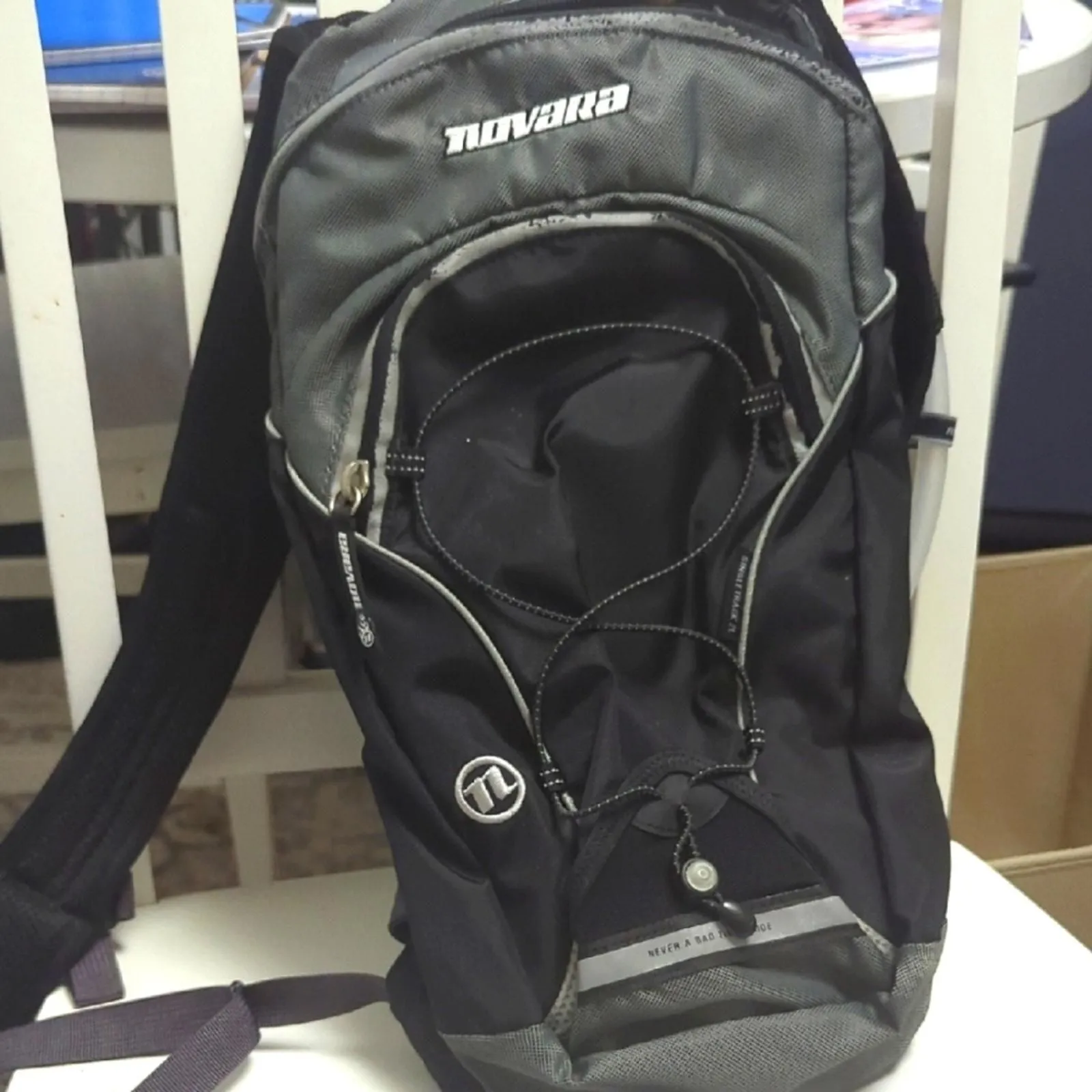 Product image for Novara Flow 2L Naglene Biking Hiking Hydration Pack 50 oz. Backpack