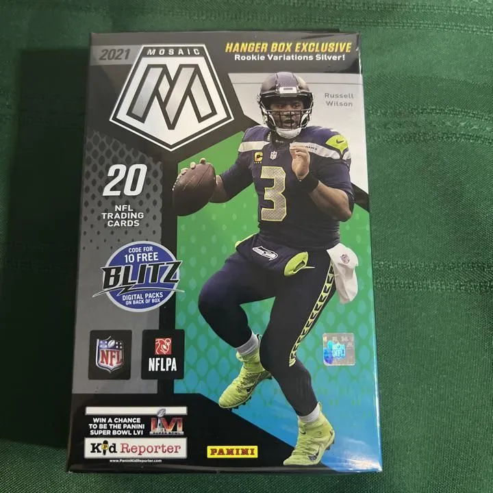 Product image for 2021 Panini Mosaic Football Hanger Box Exclusive