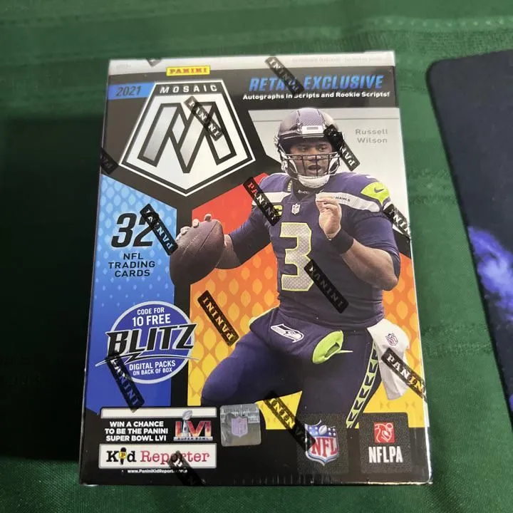 Product image for 2021 Panini Mosaic Football Blaster Box