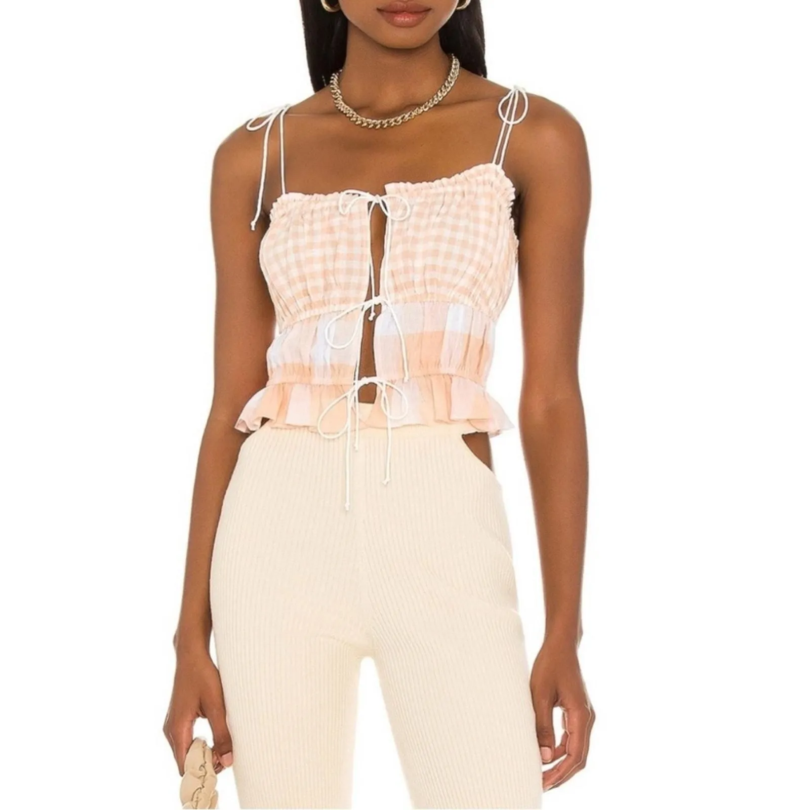 Product image for For Love & Lemons Allyson Top Size large - For Love And Lemons