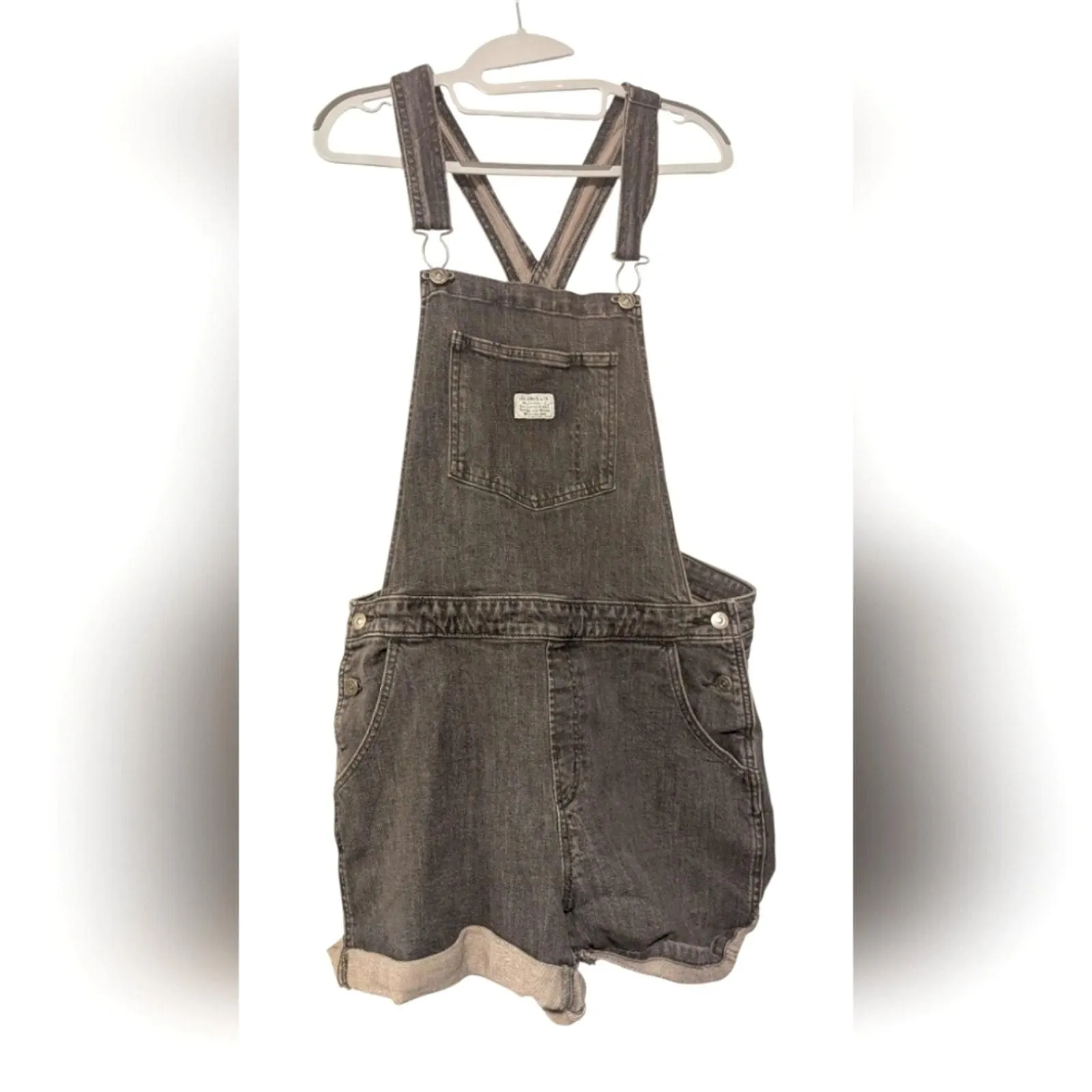 Product image for Reg $88 Levi’s Plus Denim overalls Size 18w - pre-owned---good - Levi's