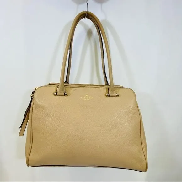 Product image for Kate Spade CharlesStreet BeigeLeather Shoulder Bag