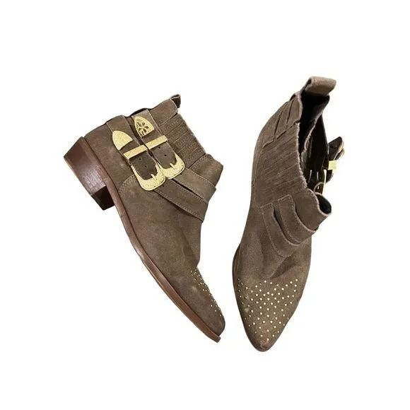 Product image for Steve Madden Nann Studded Ankle Boots Size 9