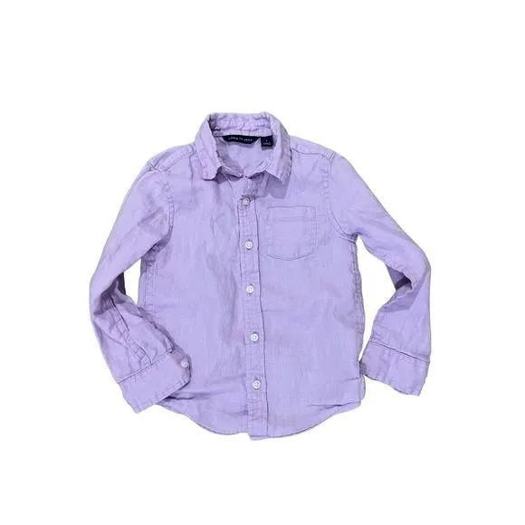 Product image for Janie & Jack Boys Button Down Dress Shirt Size 4