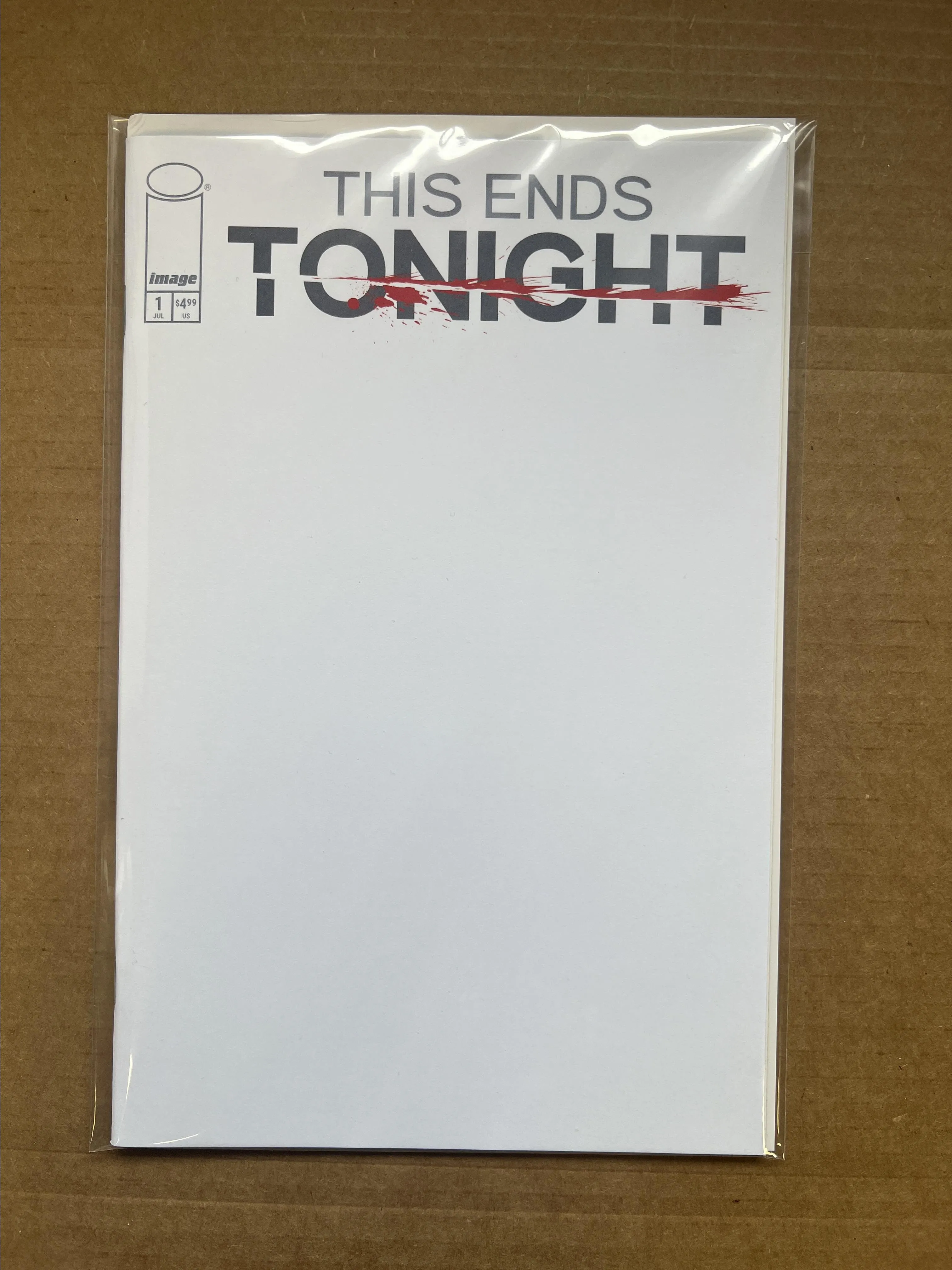 Product image for BLANK VARIANT: THIS ENDS TONIGHT #1