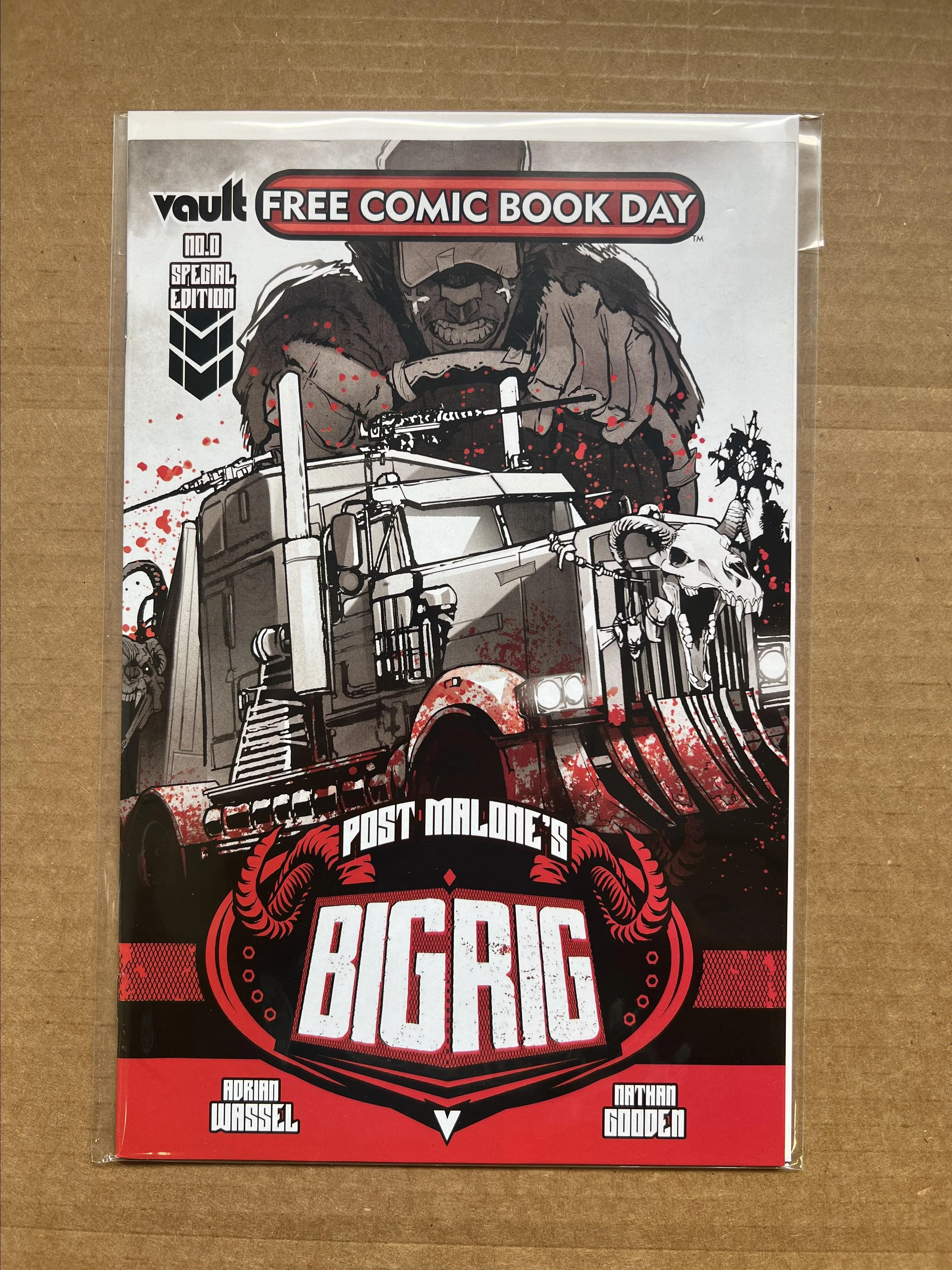 Product image for POST MALONE'S BIG RIG #0 FCBD SPECIAL EDITION