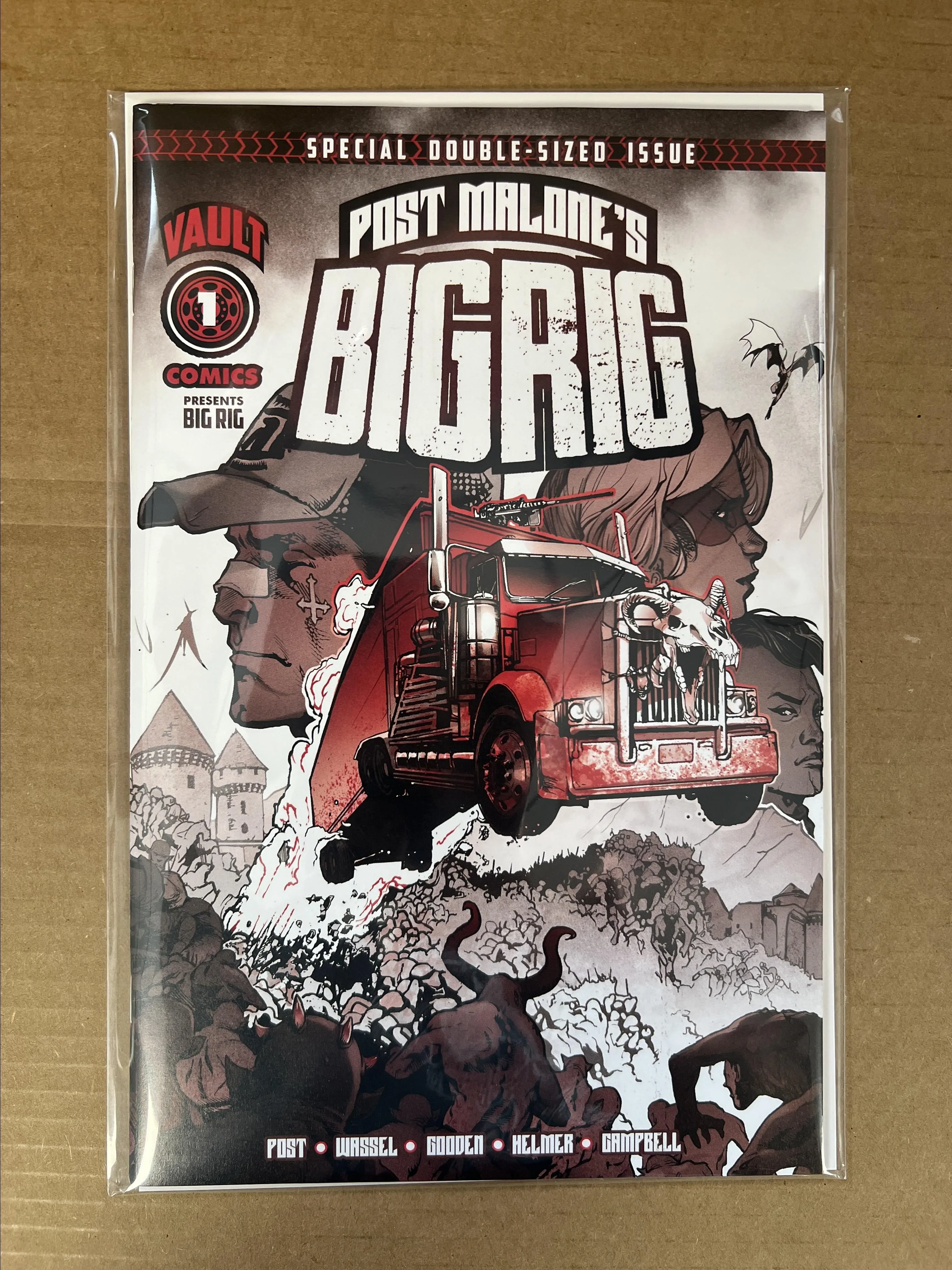 Product image for POST MALONE'S BIG RIG #1 CVR A 1ST PRINT
