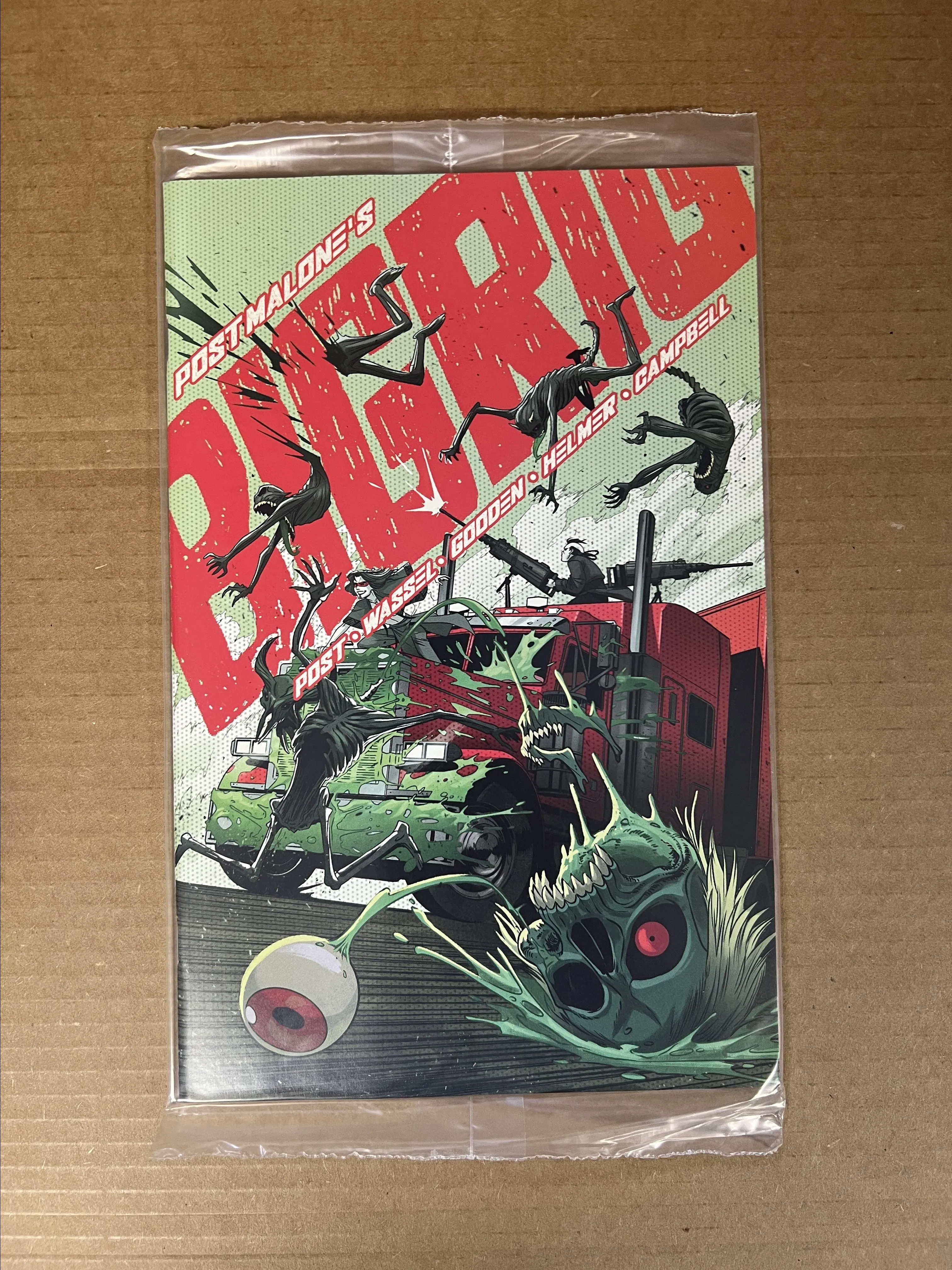 Product image for POST MALONE'S BIG RIG #1 CORIN HOWELL BUNDLE BOX VARIANT