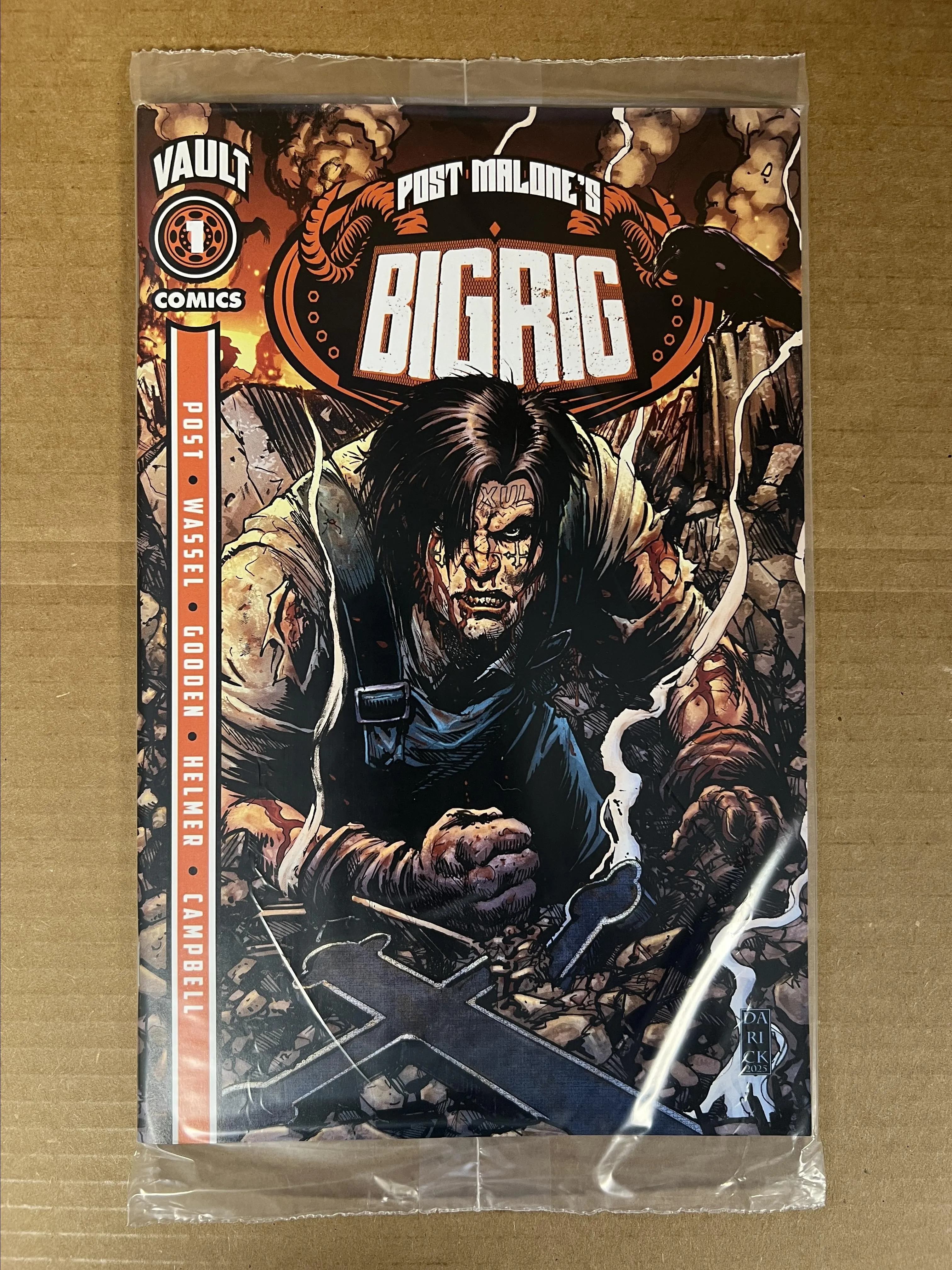 Product image for POST MALONE'S BIG RIG #1 DARICK ROBERTSON BOX VARIANT