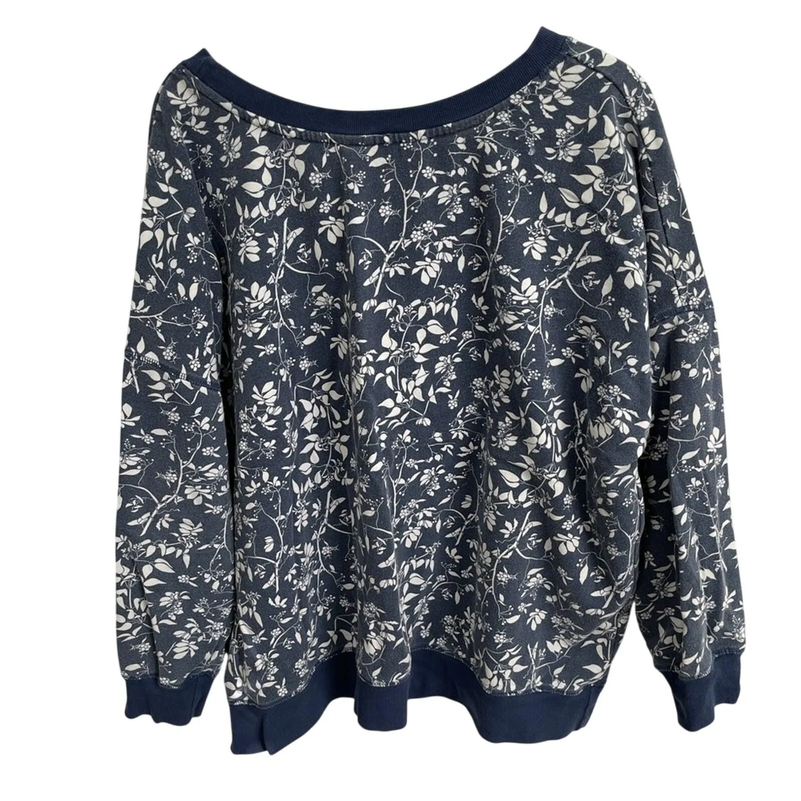 Product image for DIP sleepwear navy blue top size extra-large sweatshirt - pre-owned---good - dip