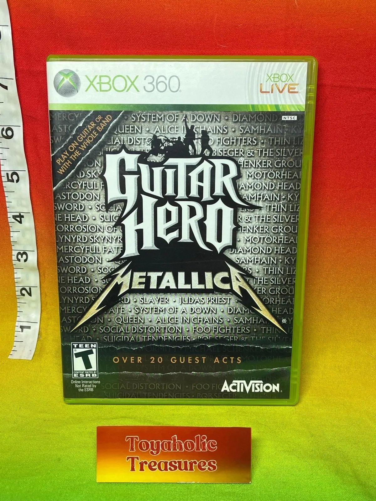 Product image for Guitar Hero Metallica Xbox 360 Game