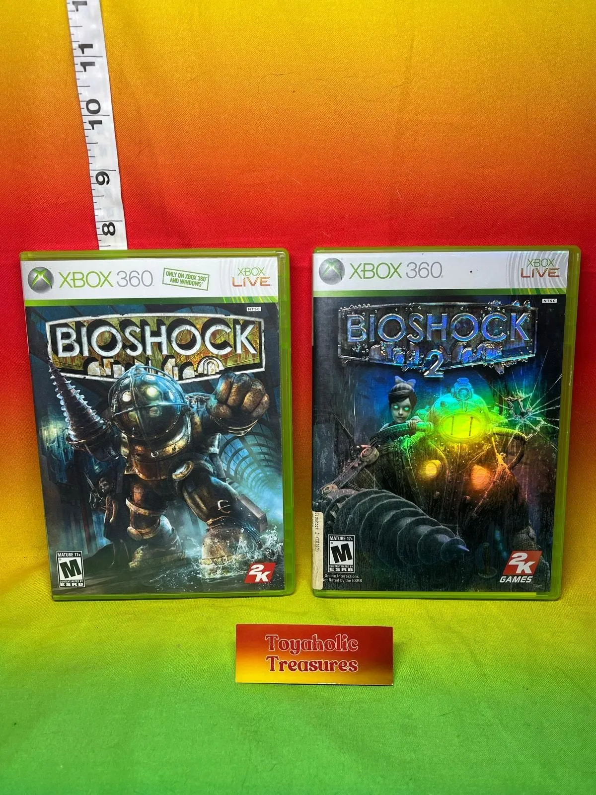 Product image for Bioshock 1 & 2 Xbox 360 Games