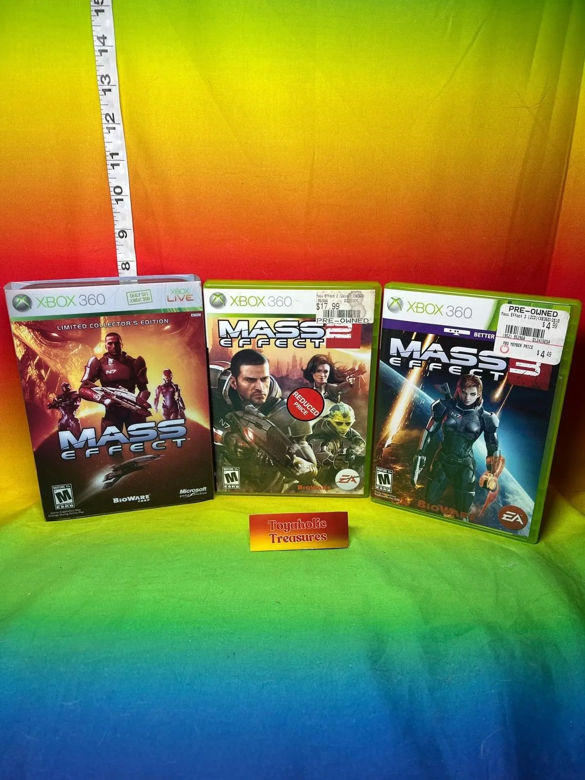 Product image for Mass Effect Limited Collectors Edition Mass Effect 2 & 3 Xbox 360 Games