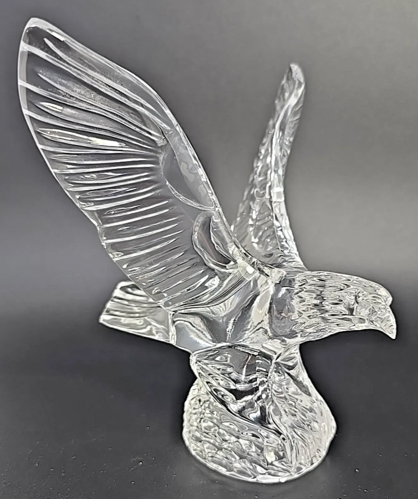 Product image for Waterford Crystal Eagles Wing Sculpture Figurine 7” Excellent Condition U30 - good