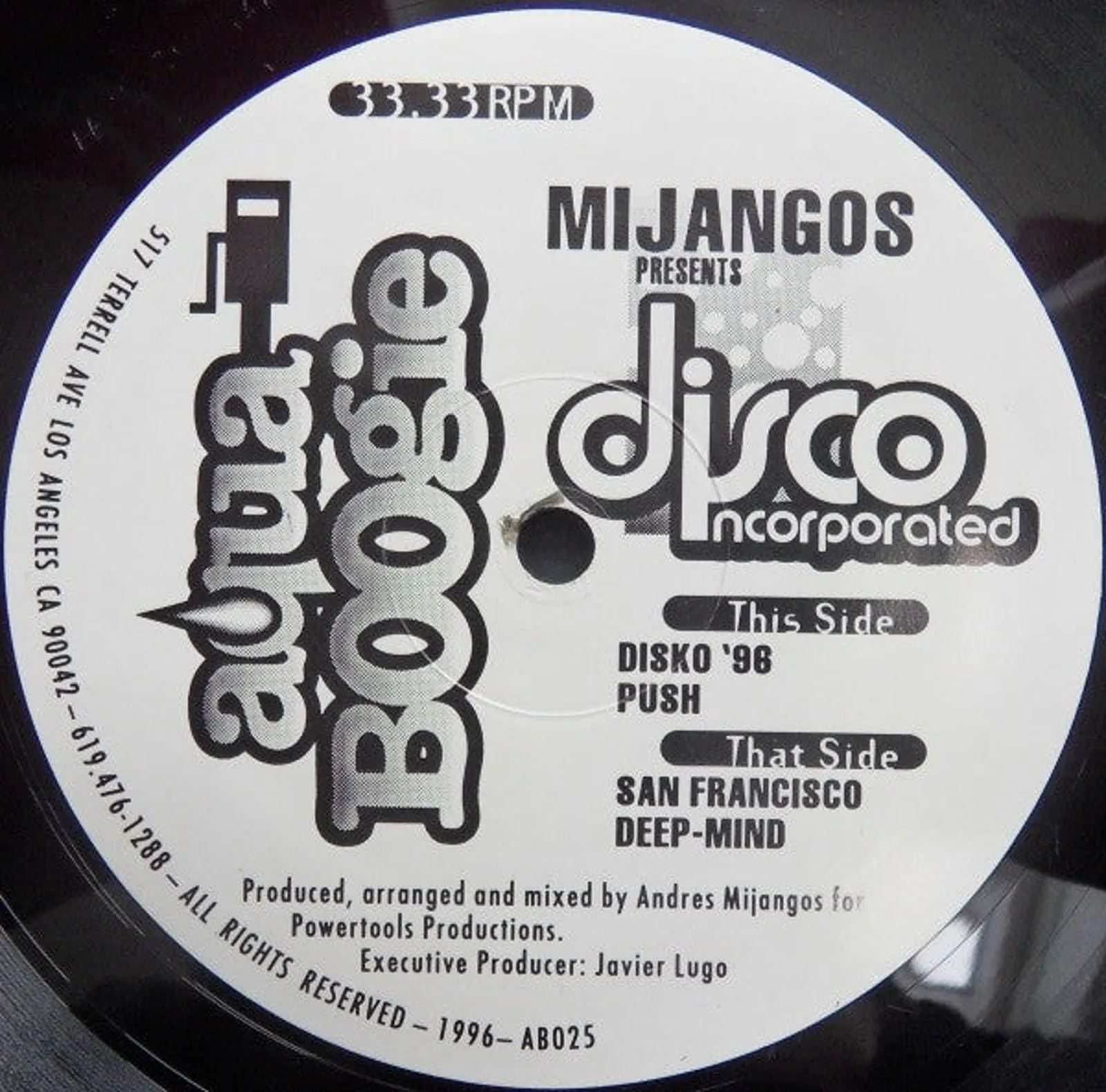 Product image for Mijangos - Disco Incorporated (12")