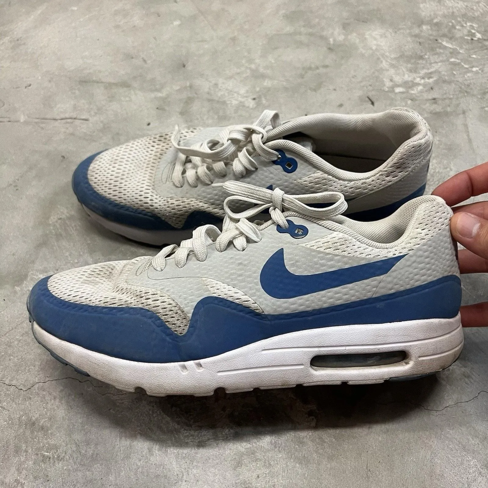 Product image for Nike Air Max 1 Ultra Essential Varsity Blue Men’s Size 9 Needs A Clean - Nike