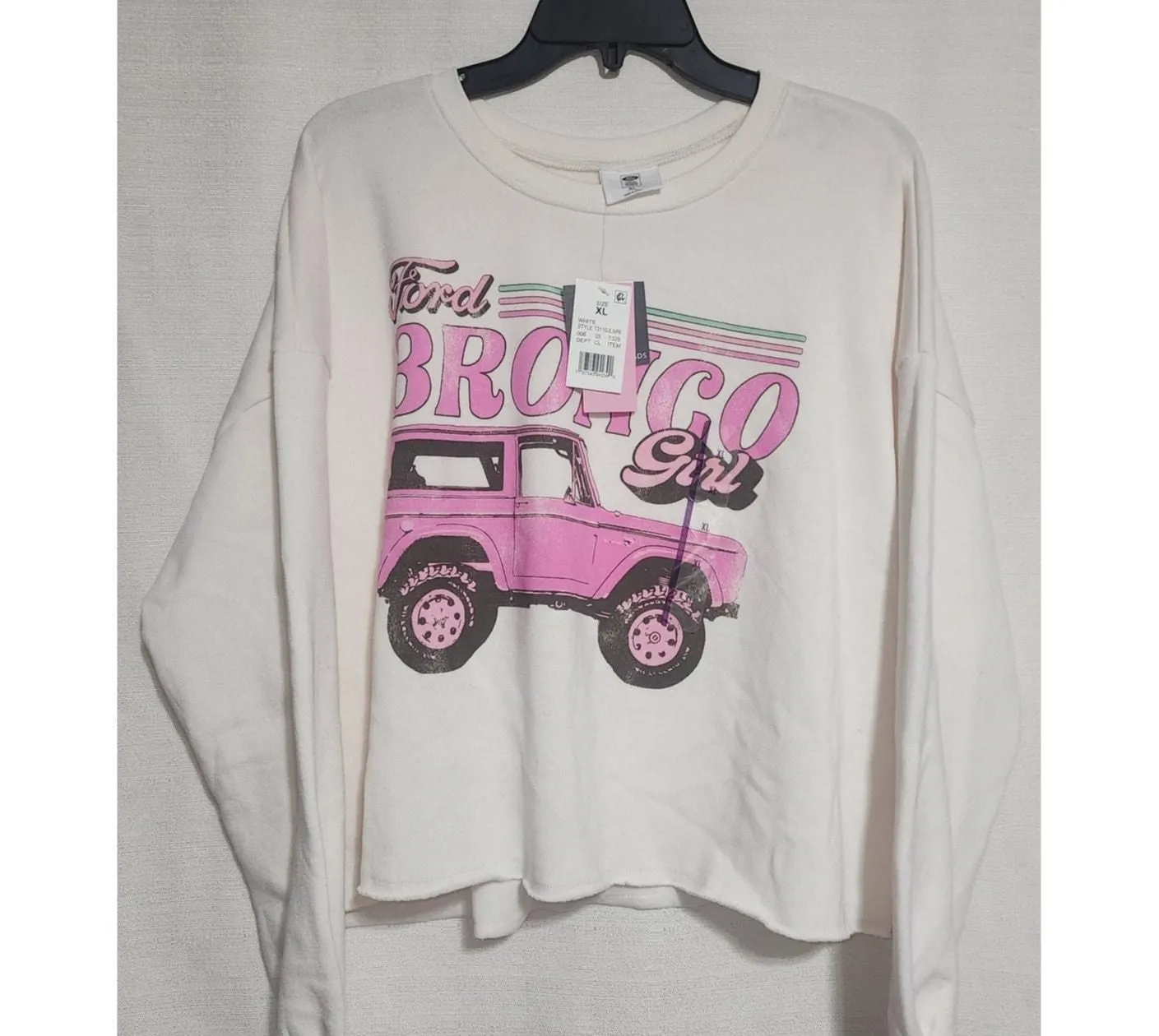 Product image for Ford Bronco women's sweatshirt XL Crop-top - Ford