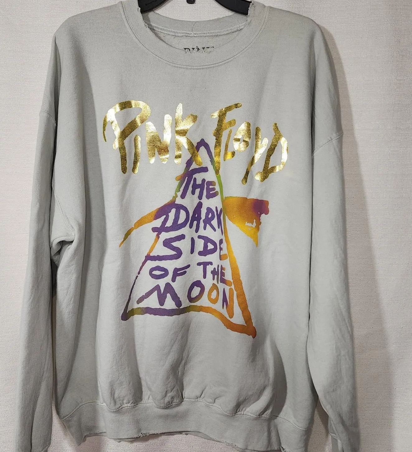 Product image for Pink Floyd dark side of the moon sweatshirt size Large men's  - new-with-tags - Pink Floyd
