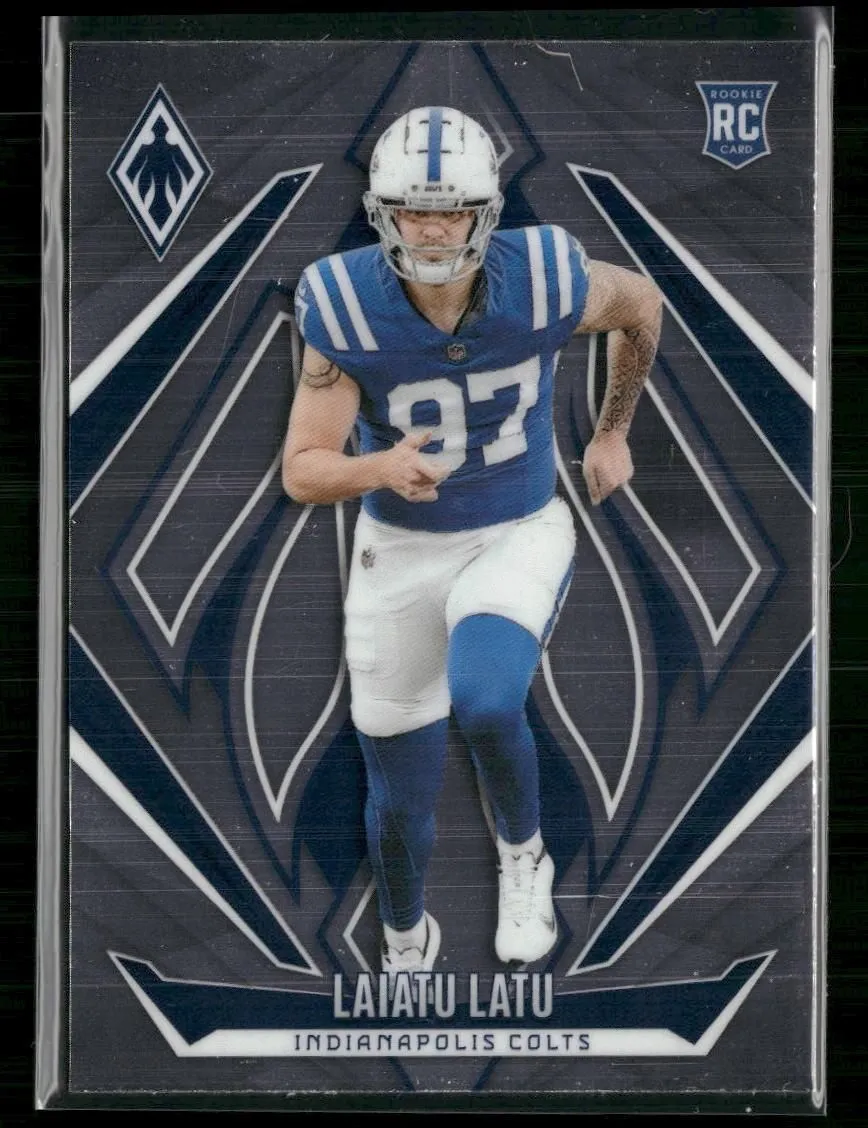 Product image for 2024 Panini Phoenix #217 Laiatu Latu Indianapolis Colts Rookie