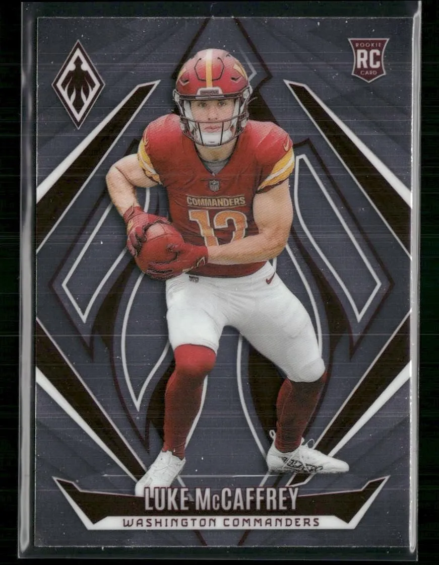 Product image for 2024 Panini Phoenix #218 Luke McCaffrey Washington Commanders Rookie