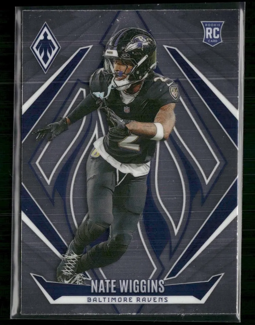 Product image for 2024 Panini Phoenix #231 Nate Wiggins Baltimore Ravens Rookie