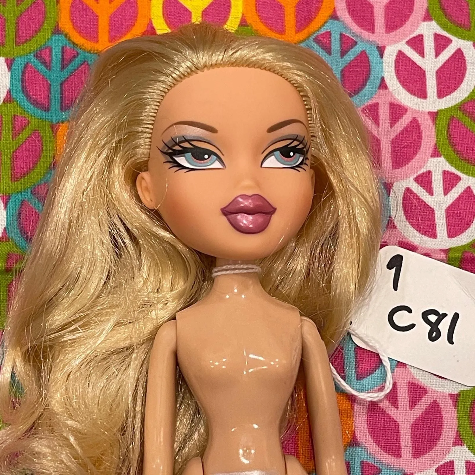 Product image for Bratz Secret Date Cloe Blonde Doll #C81 Lot 9 Nude Fashion Doll Only