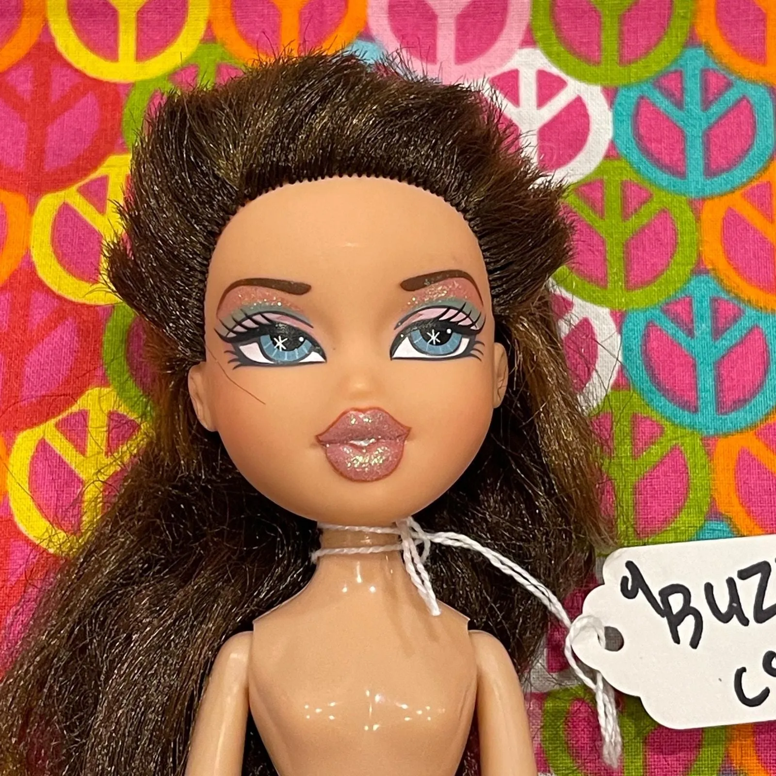 Product image for Bratz Formal Funk Dana Doll #C84 Lot 9 Nude Fashion Doll Only Buzz Cut
