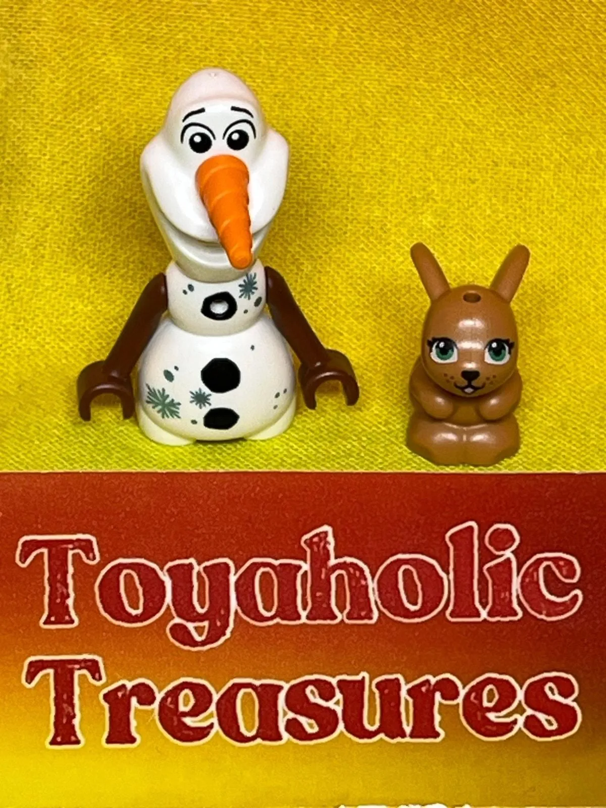 Product image for Lego Disney Frozen Olaf & Bunny Minifigure 