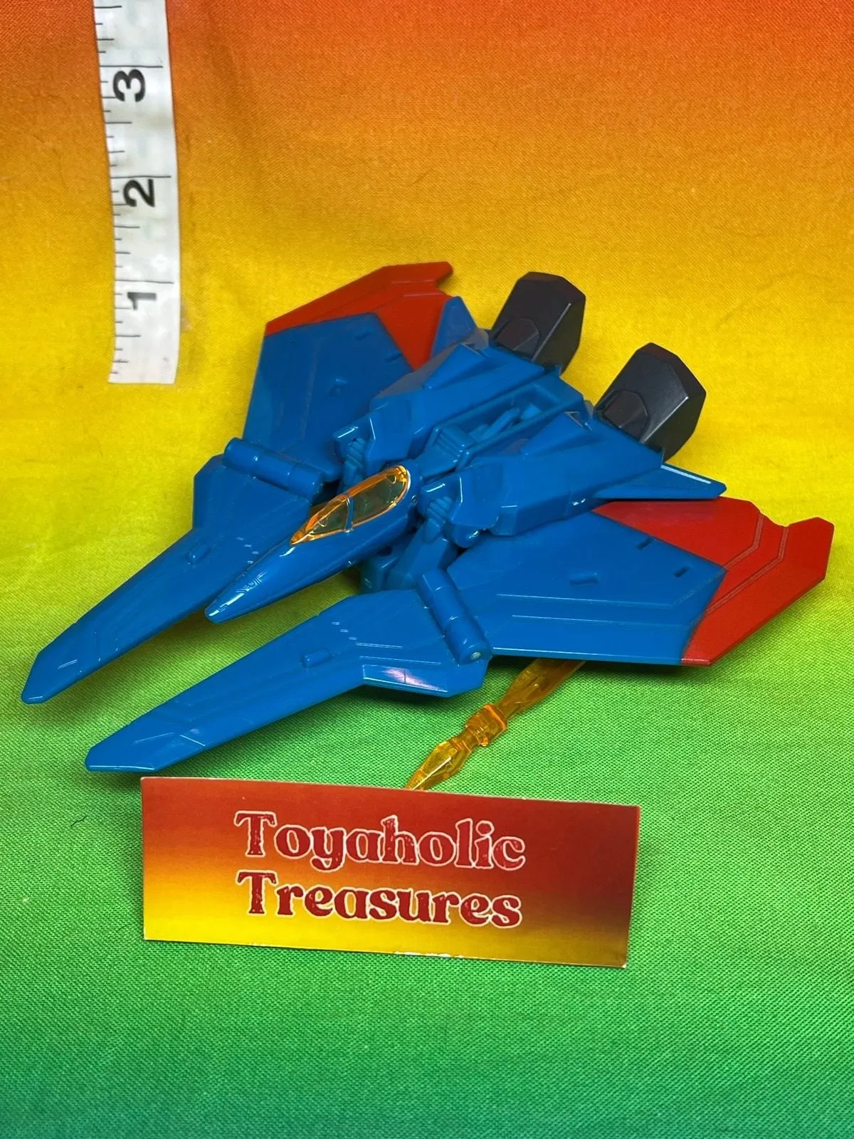 Product image for Transformers Cyberverse Seekers Sinister Strikeforce Thundercracker Figure